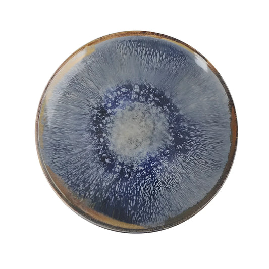 Aelia 26cm dinner plates Embossed Stoneware La Mediterranea