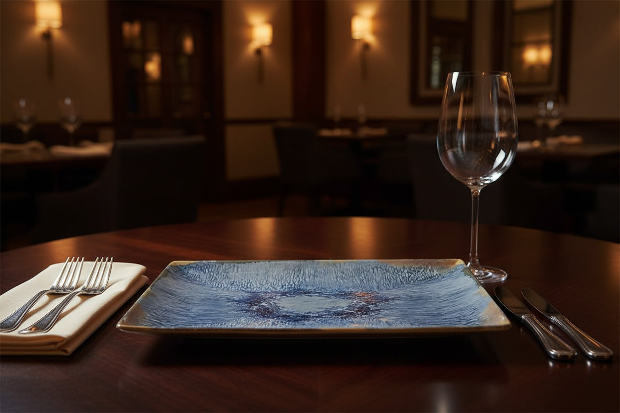 Aelia rectangular 30x20cm Dinner plates