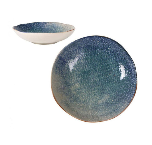 Albal 21x5cm pasta bowl stoneware irregular shape