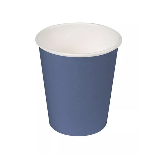 Algon Biodegradable 200ml disposable party glasses Blue