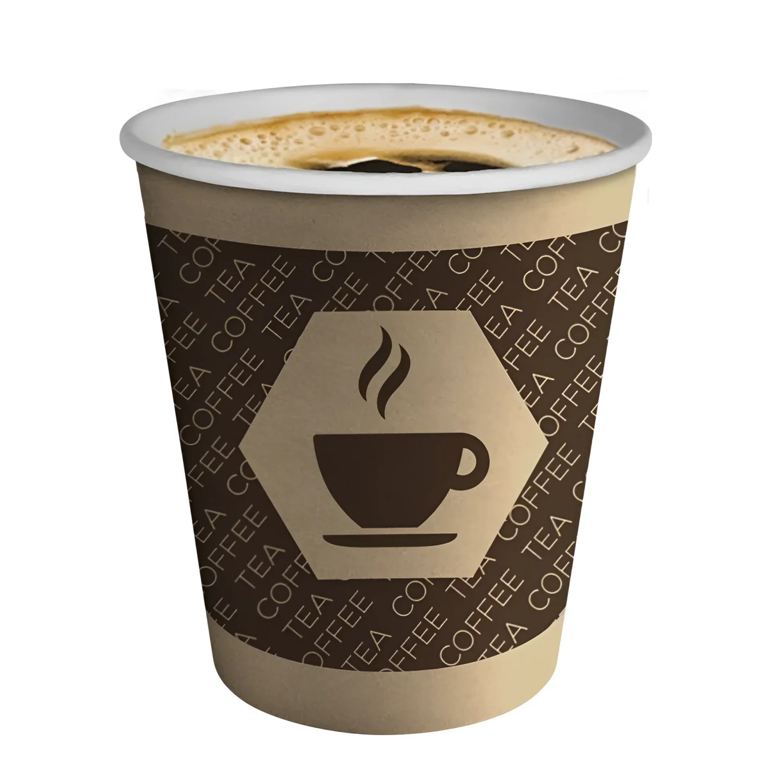 ALGON Disposable Coffe cups with lid 120ml Disposable Recyclable Biodegradable