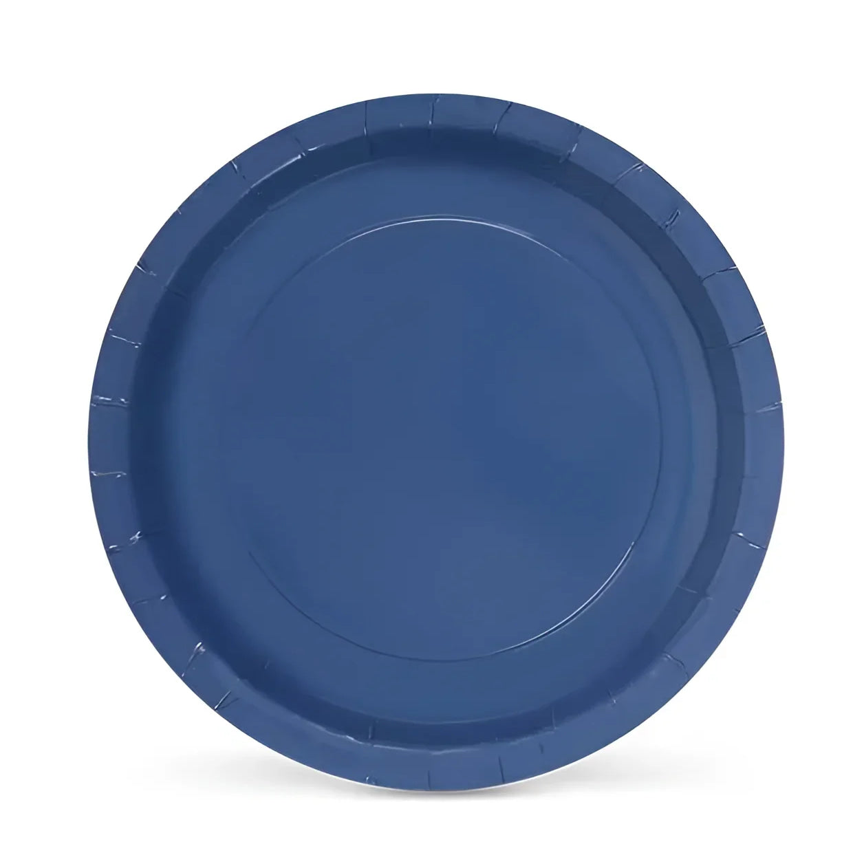 Algon Plates Disposable Biodegradable Blue paper party take away Pack of 10