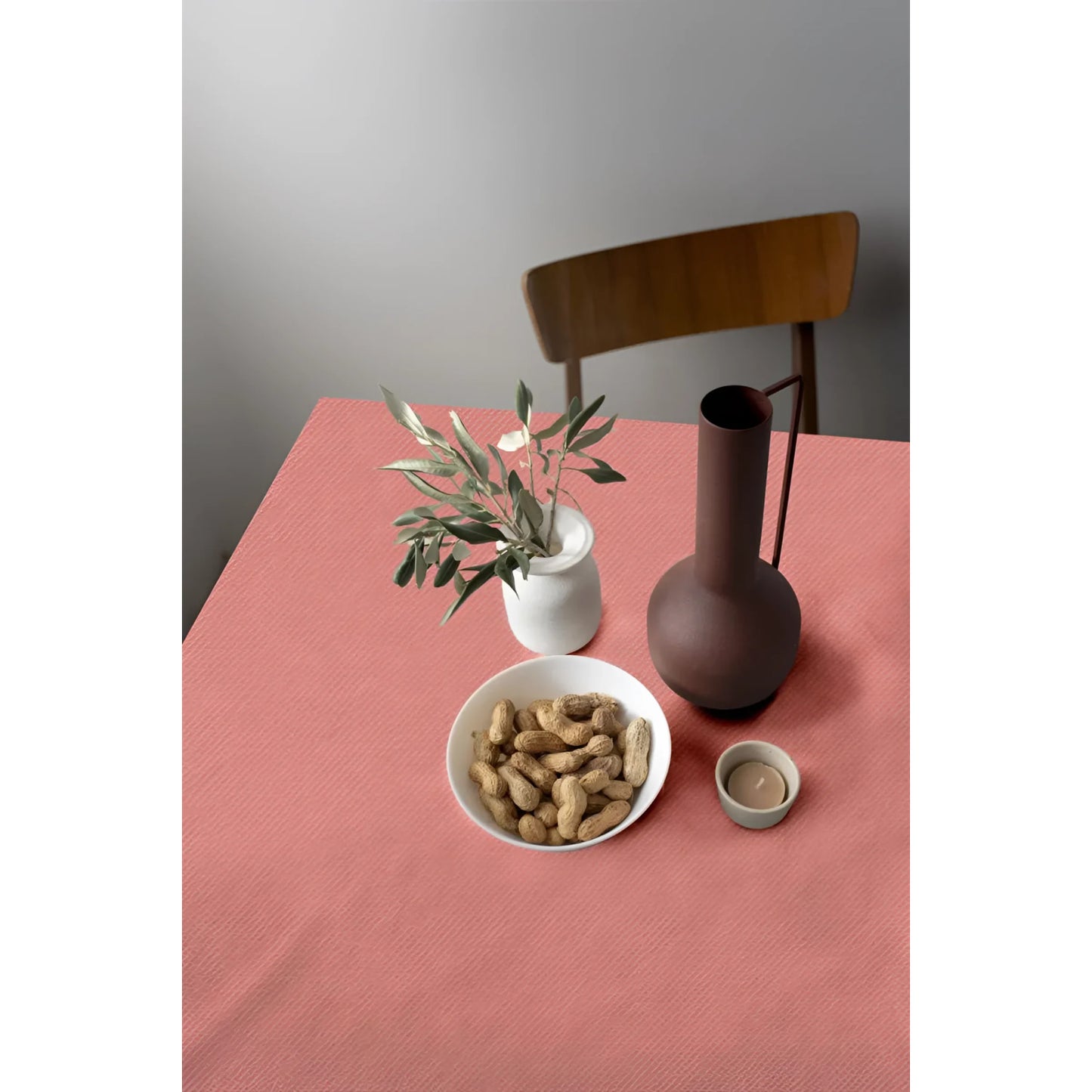 Algon Tablecloth Disposable Orange Roll 1m x 10m