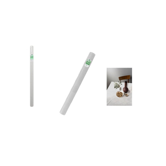 Algon Tablecloth Disposable White Roll 1m x 10m