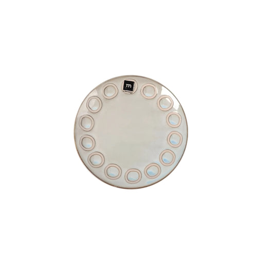 Almudena Grey 21cm dessert plate Stoneware