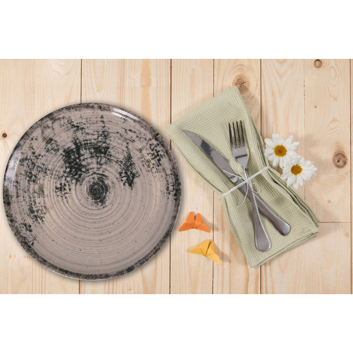 Aspe Montecarlo Grey Matt 16cm Cereal Bowl