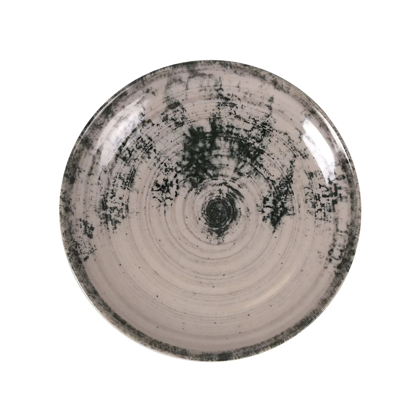 Aspe Montecarlo Grey Matt 23x5cm bowl Stoneware