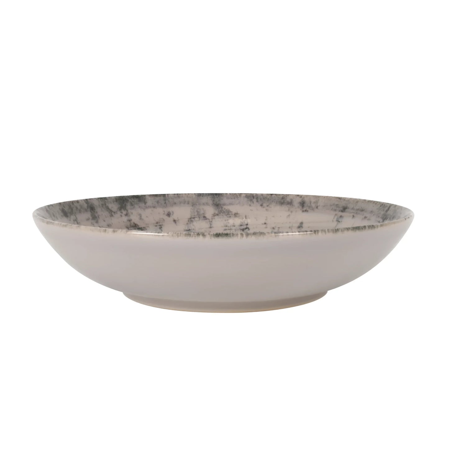 Aspe Montecarlo Grey Matt 23x5cm bowl Stoneware