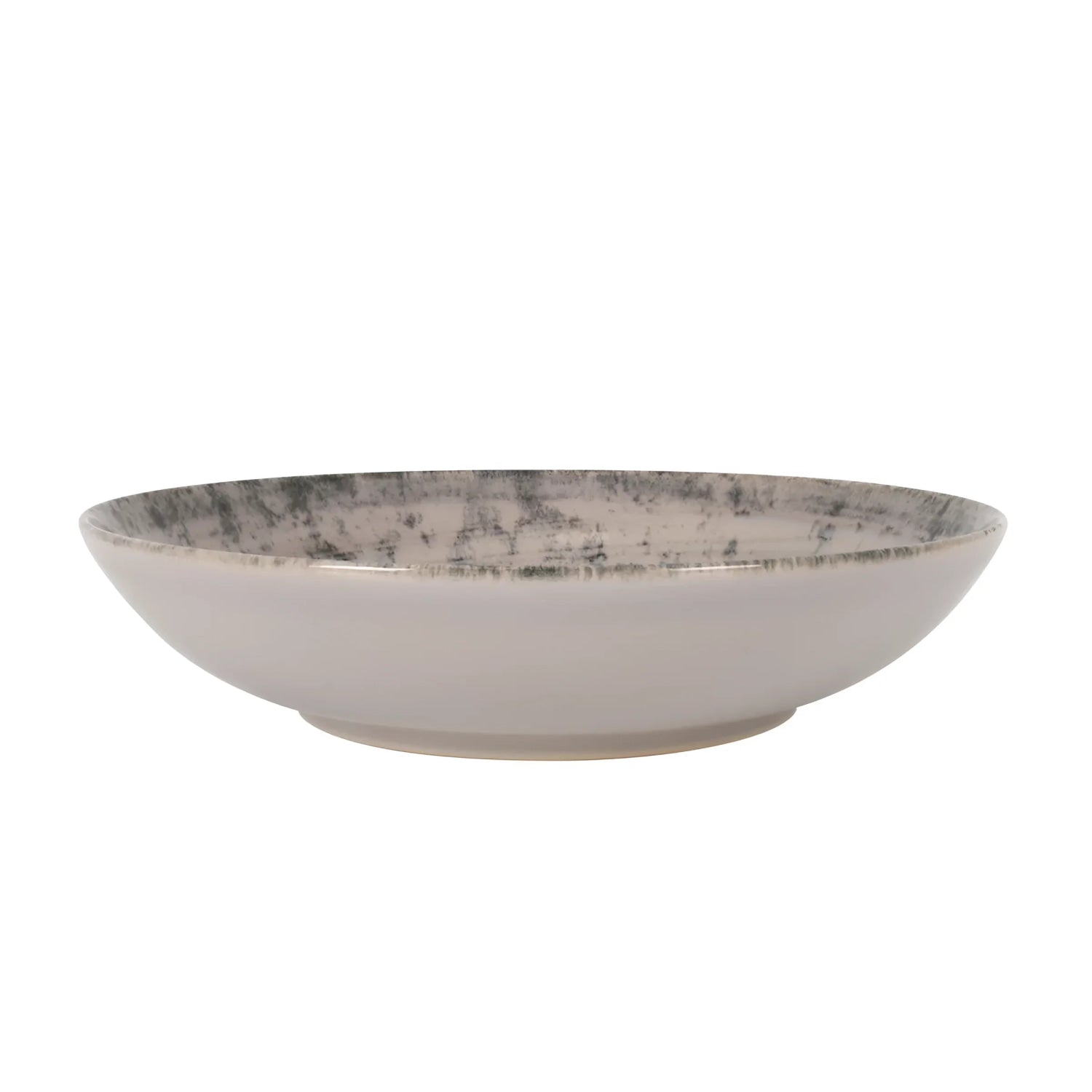 Aspe Montecarlo Grey Matt 23x5cm bowl Stoneware