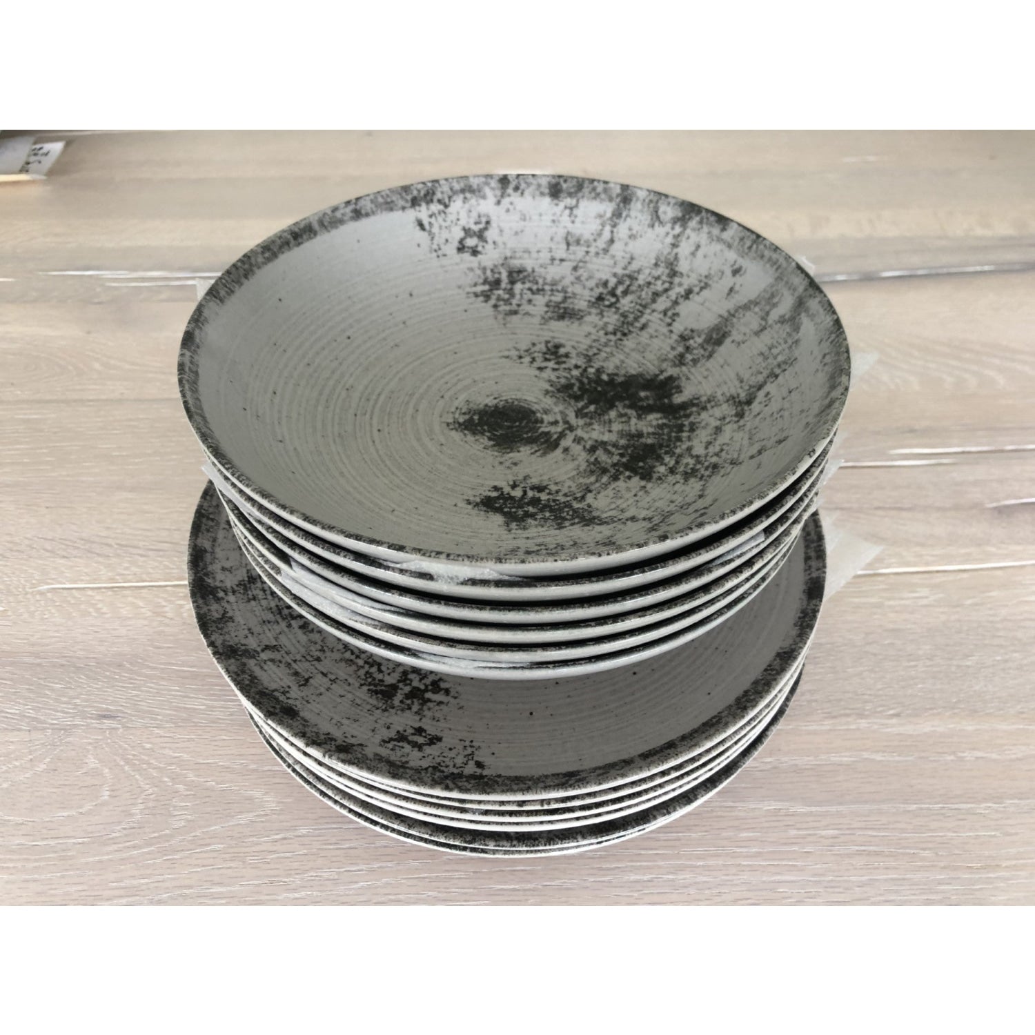 Aspe Montecarlo Grey Matt 26cm Dinner plate