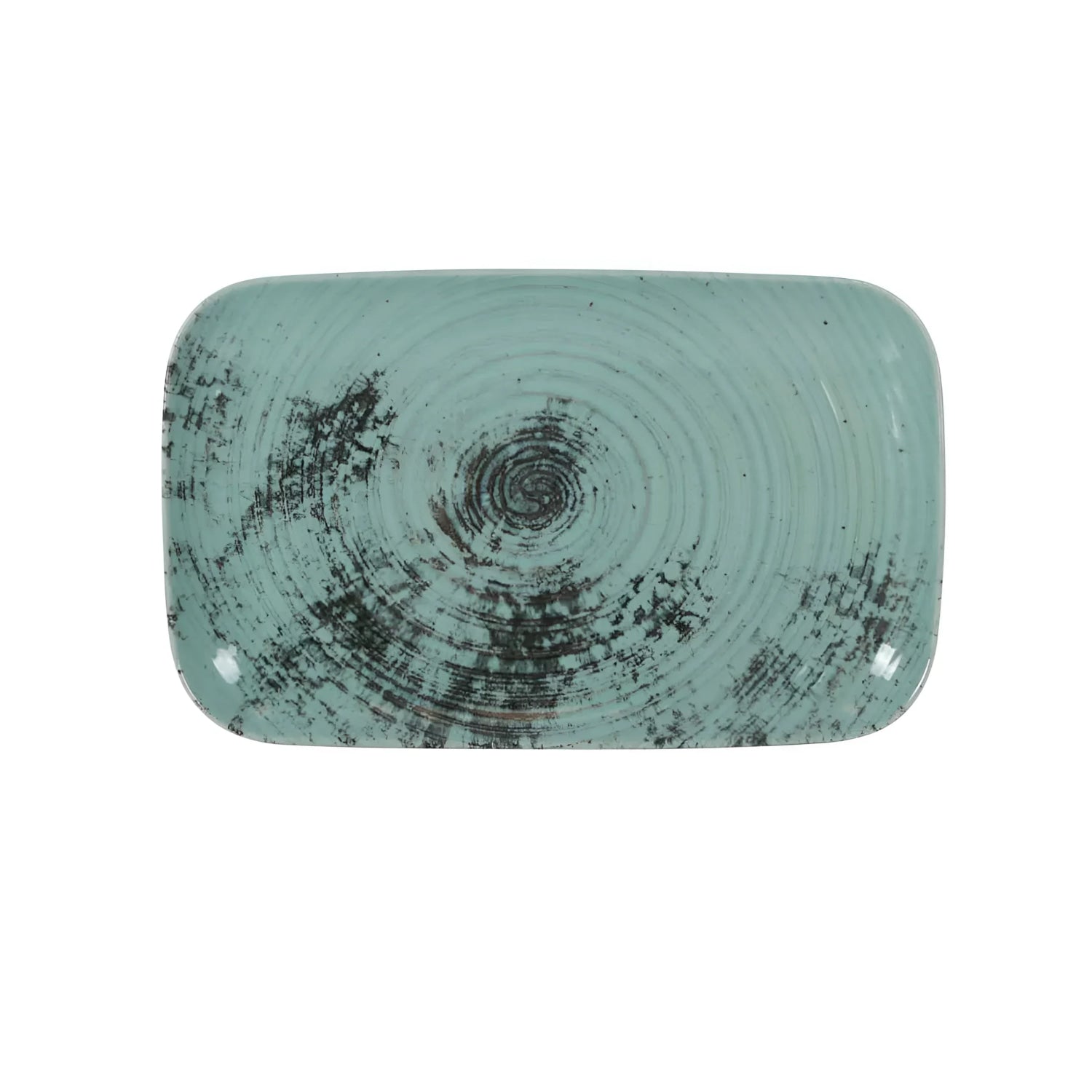 Aspe Montecarlo Turquoise 30x18cm rectangular plate