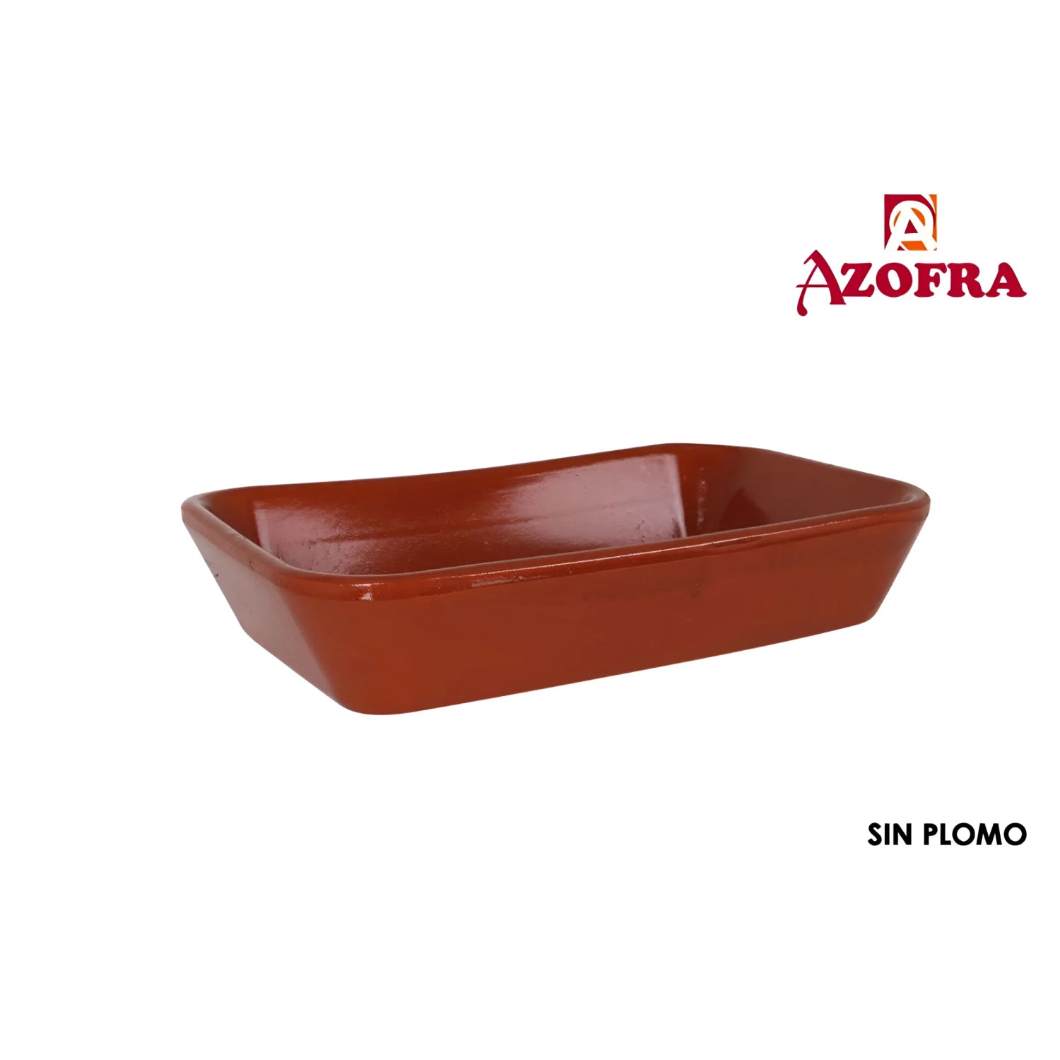 Azofra rectangular Spanish terracotta oven dish 29x20x6cm