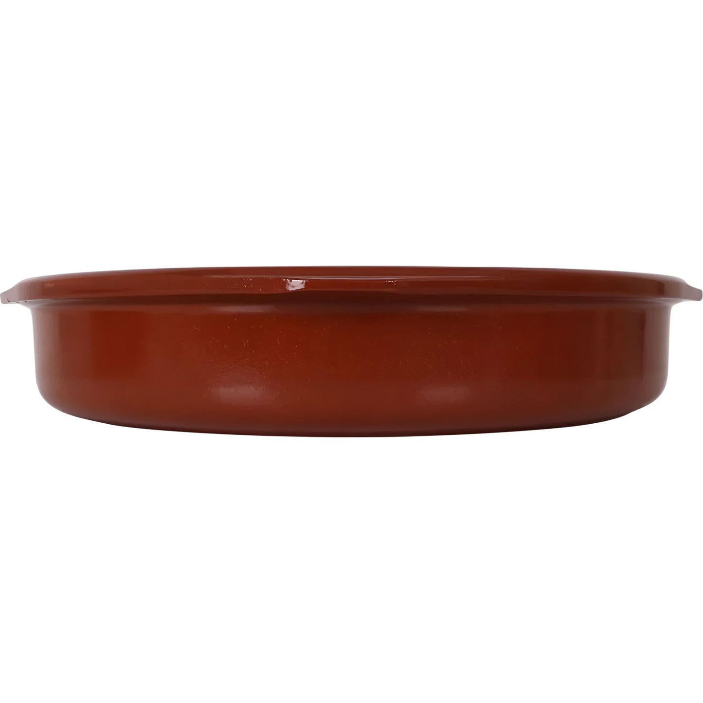 Azofra round Spanish Traditional Cazuela terracotta oven dish 40cm