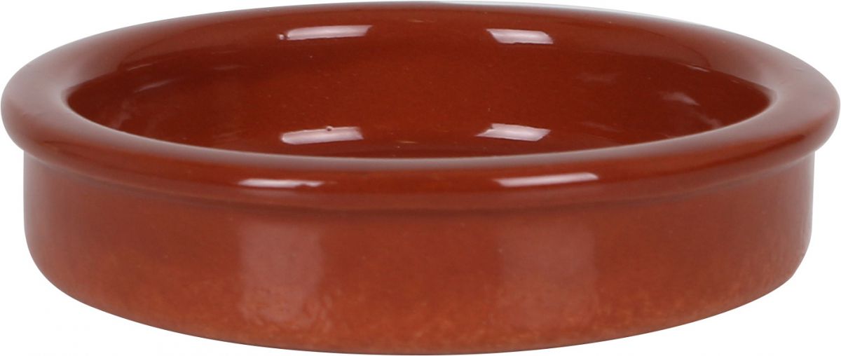 Brown glossy ceramic Azofra Size 6cm Spanish terracotta tapas Ramekin dish