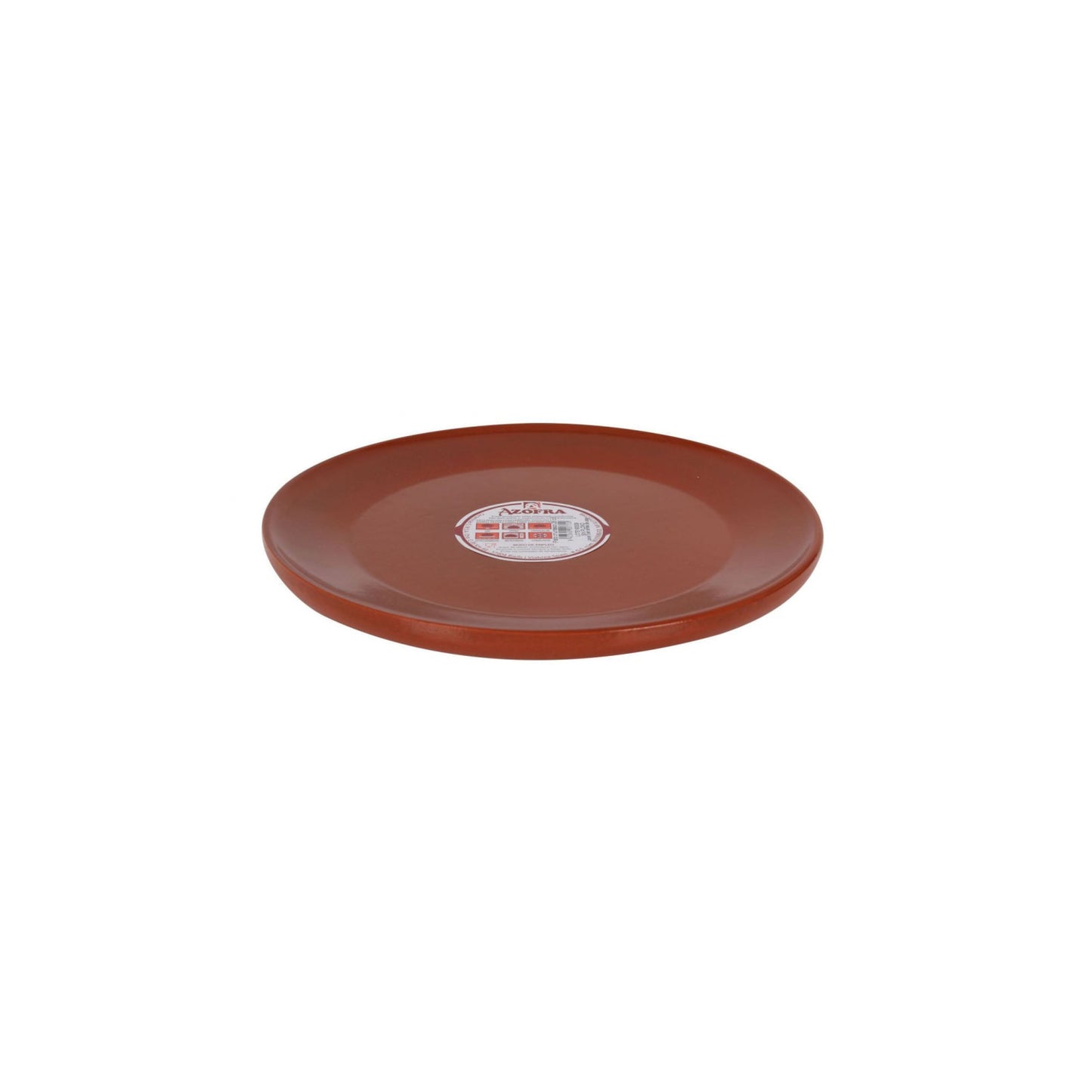 Azofra Steak plate 28cm terracotta dinner plate