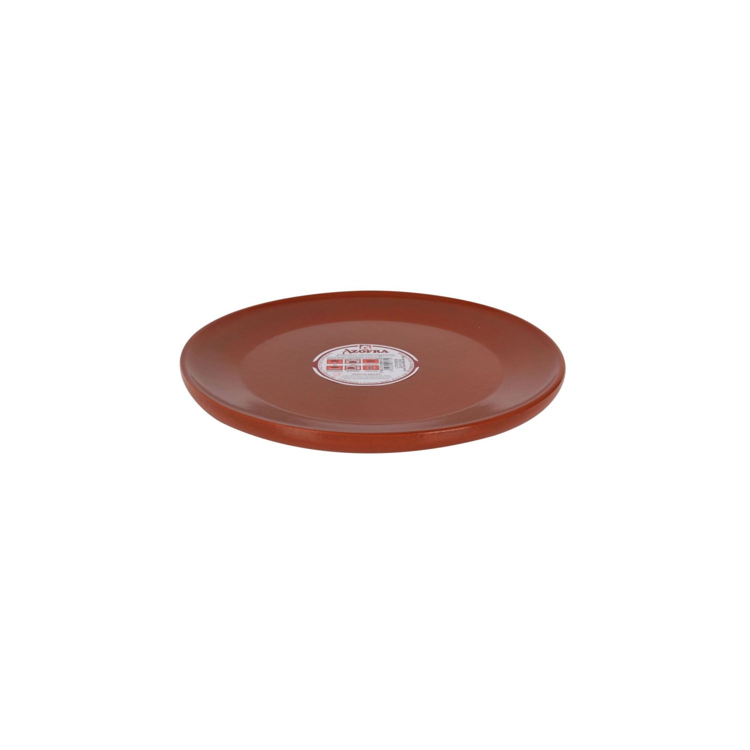 Azofra Steak plate 28cm terracotta dinner plate
