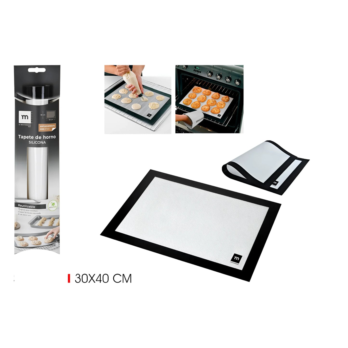 Baking oven tray liner mat 30x40cm