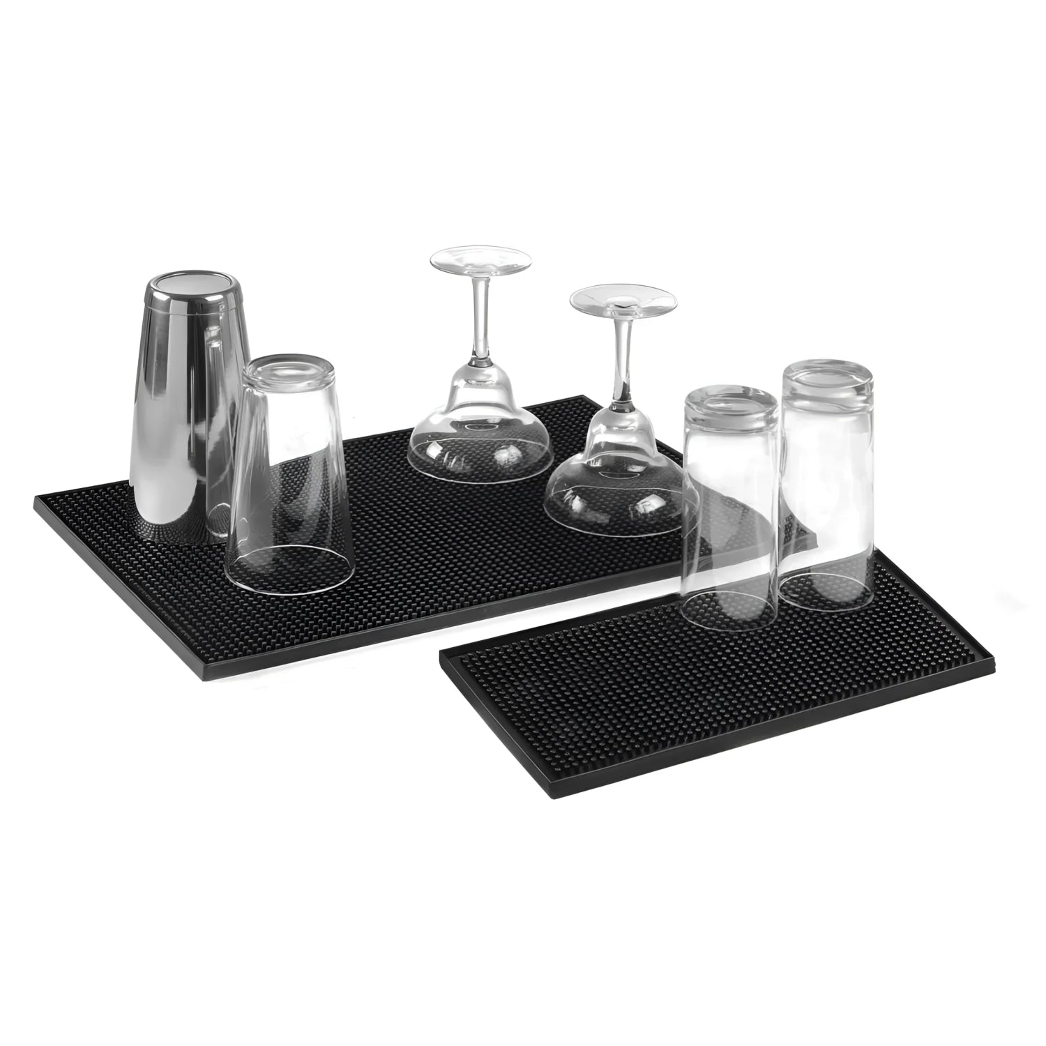 Bar Matt Rubber 45x30cm black extra anti slip Flexible waterproof