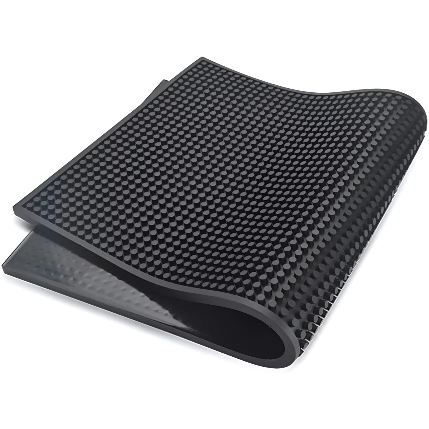 Bar Matt Rubber 45x30cm black extra anti slip Flexible waterproof