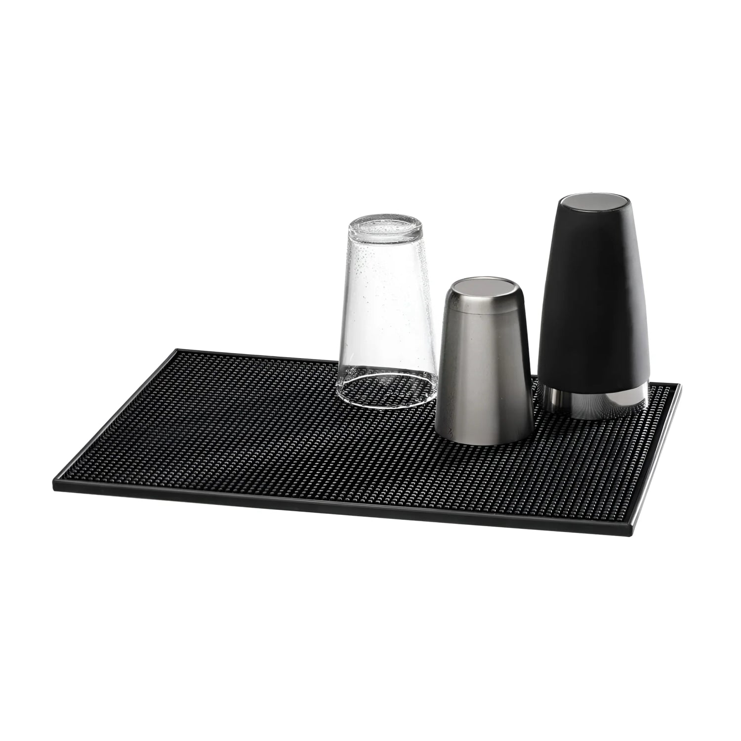 Bar Matt Rubber 45x30cm black extra anti slip Flexible waterproof