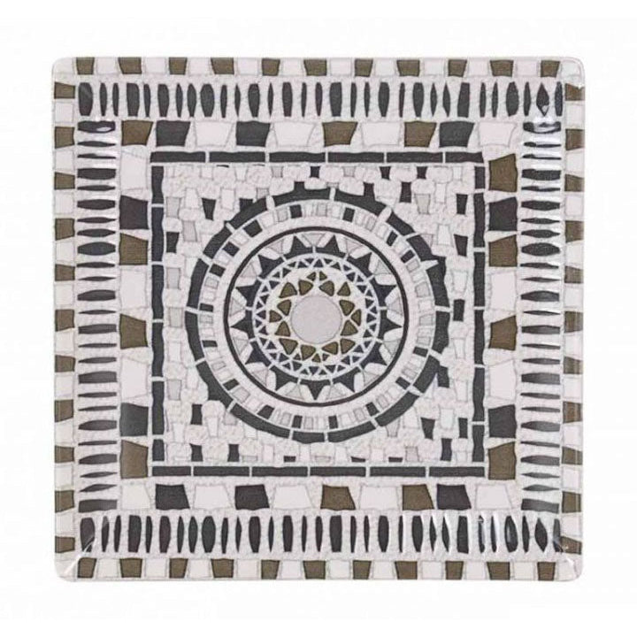 Barroc square 24x24cm Dinner plate Stoneware