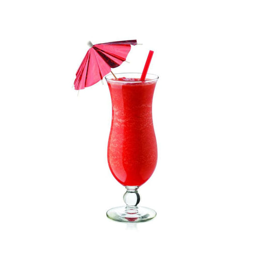 Blue Hawaii Hurricane Cocktail glasses pina colada 440ml / 7.8x21cm
