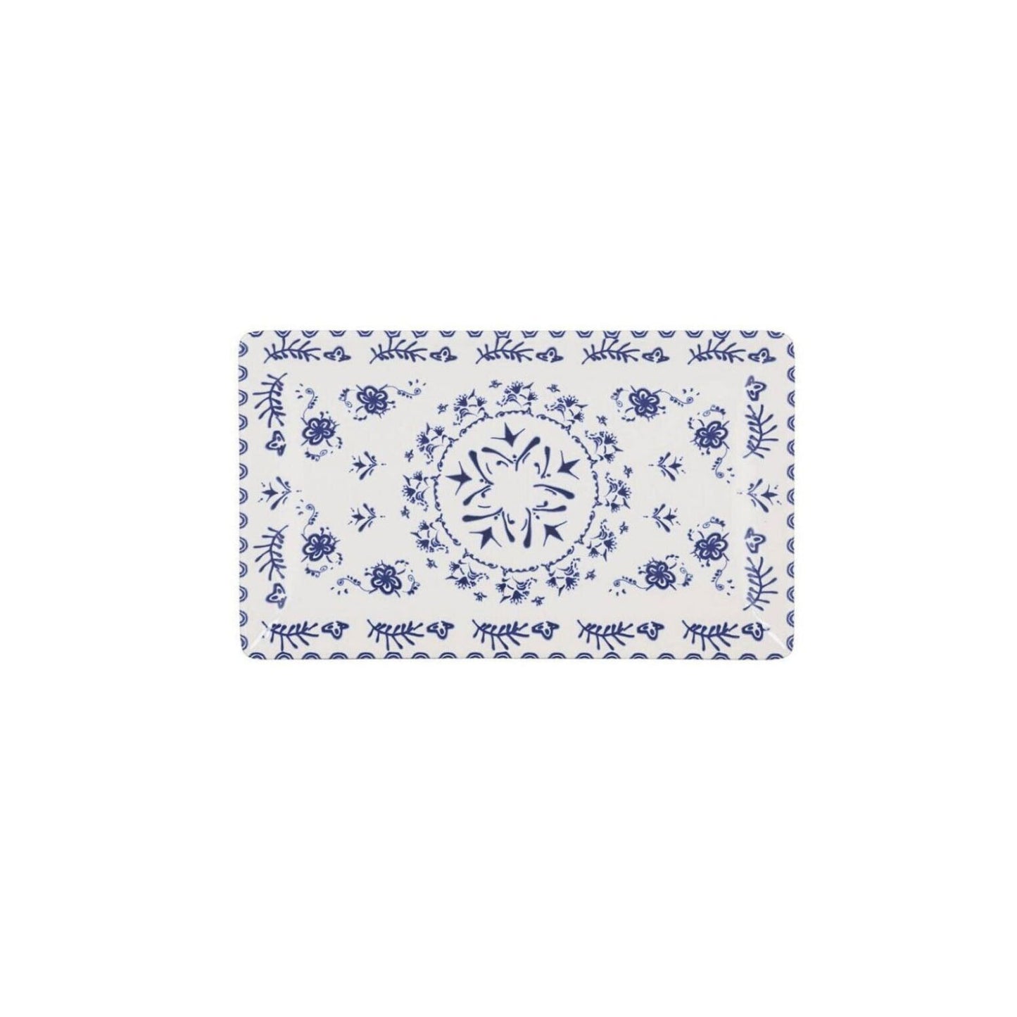 Blur rectangular 25x15cm dessert plates