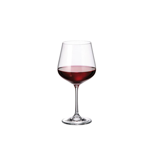 Bohemia Crystal Red white wine glasses 600ml SIRA
