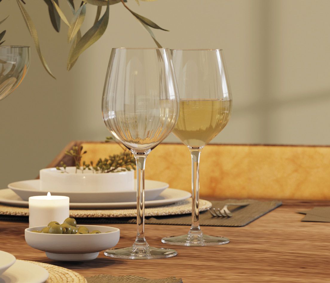 Brocante 380ml wine glasses Royal Leerdam