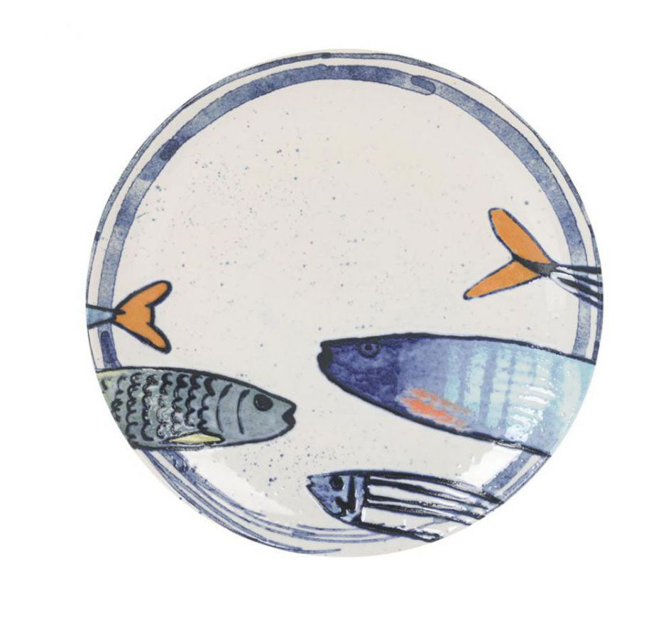 Catch of the Day Iberica 26cm irregular fish dinner plate
