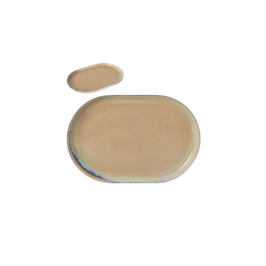 Cies OVAL 30x20cm stoneware Dinner plate