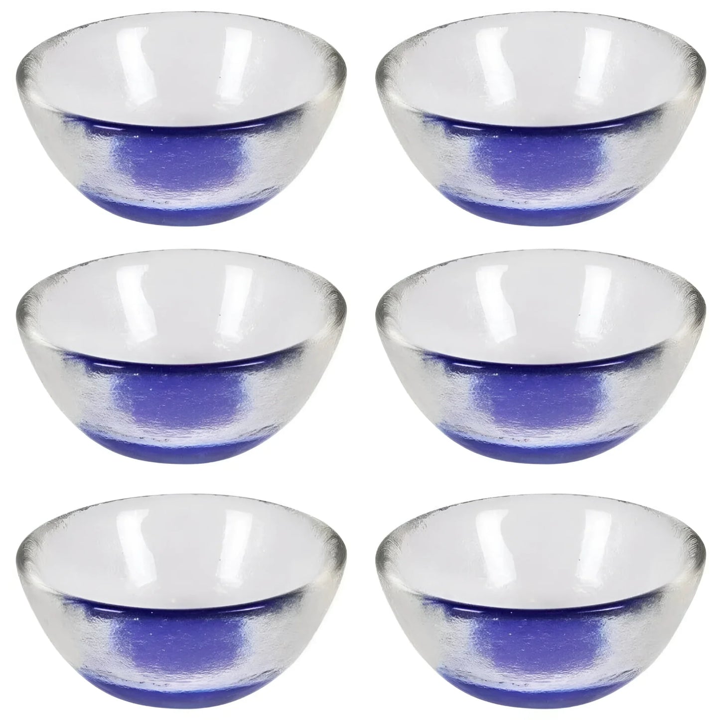 Cobalt Glass Tea light candle holder vase wedding gift home decor Blue