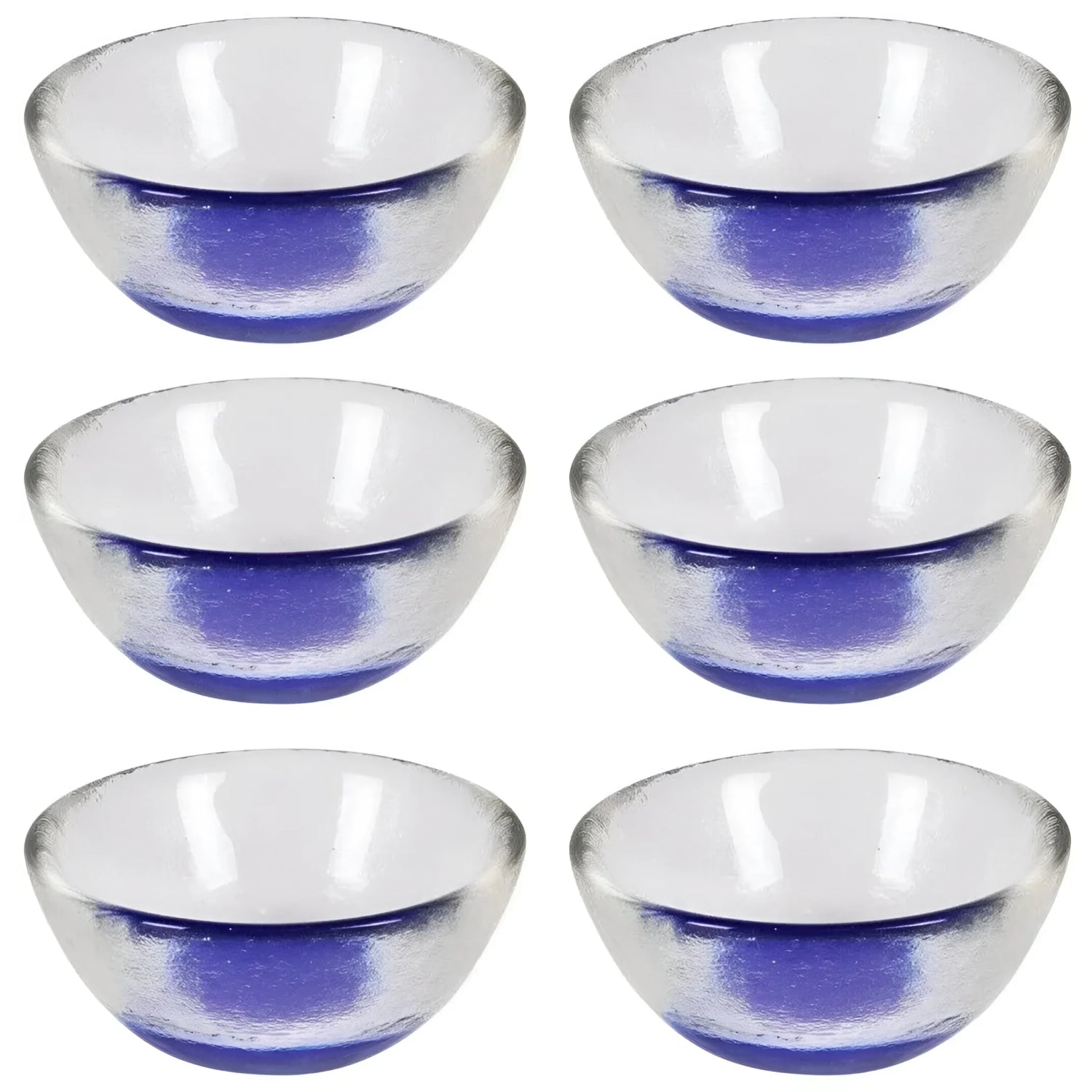 Cobalt Glass Tea light candle holder vase wedding gift home decor Blue