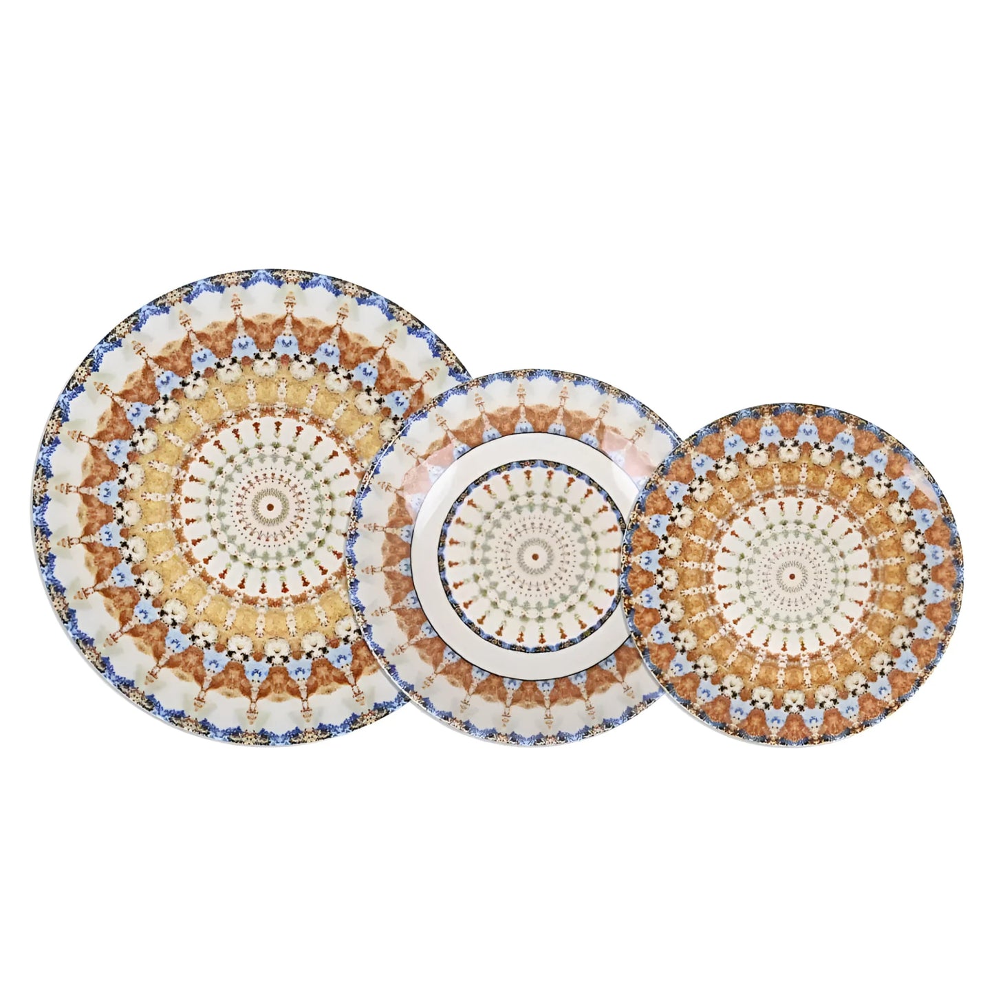 Corintia 18pcs Dinner set Dinner plates Dessert plates bowls Premium Quality Porcelain