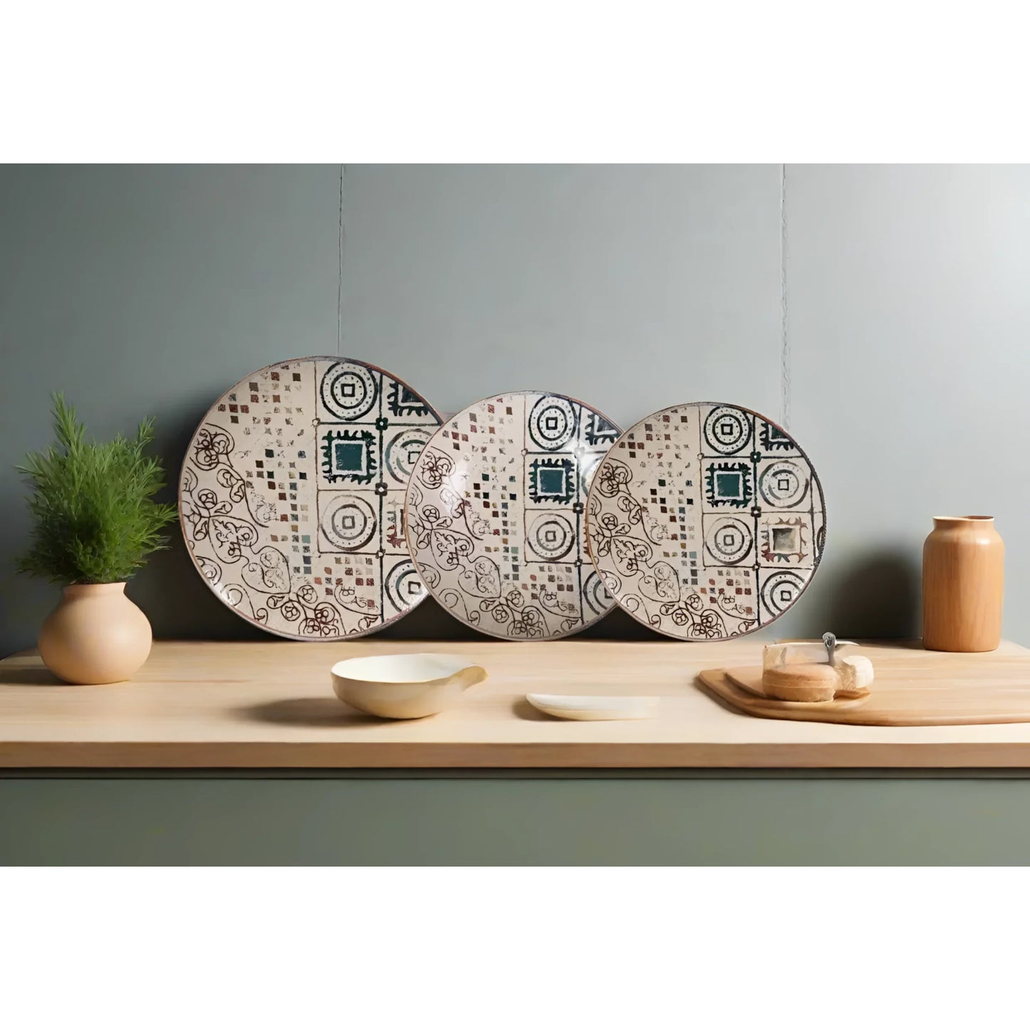 Creta 12pcs Dinner set Dinner service dinner plates