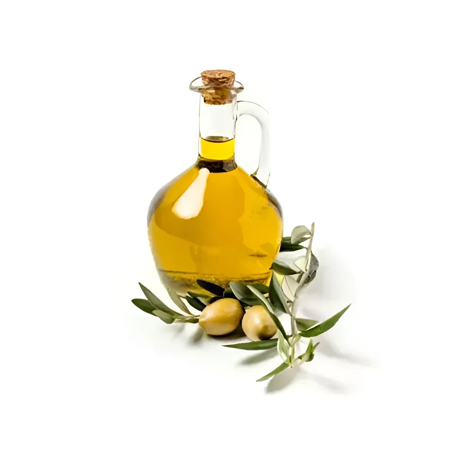 Cruet Glass olive oil Vinegar dispenser with cork 350ml