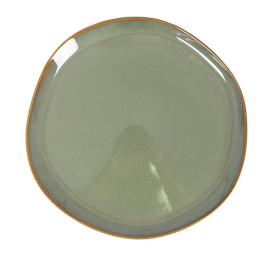 Duomo Green 28cm Dinner plate Main Course Viejo Valle Pura Sangre Premium Porcelain