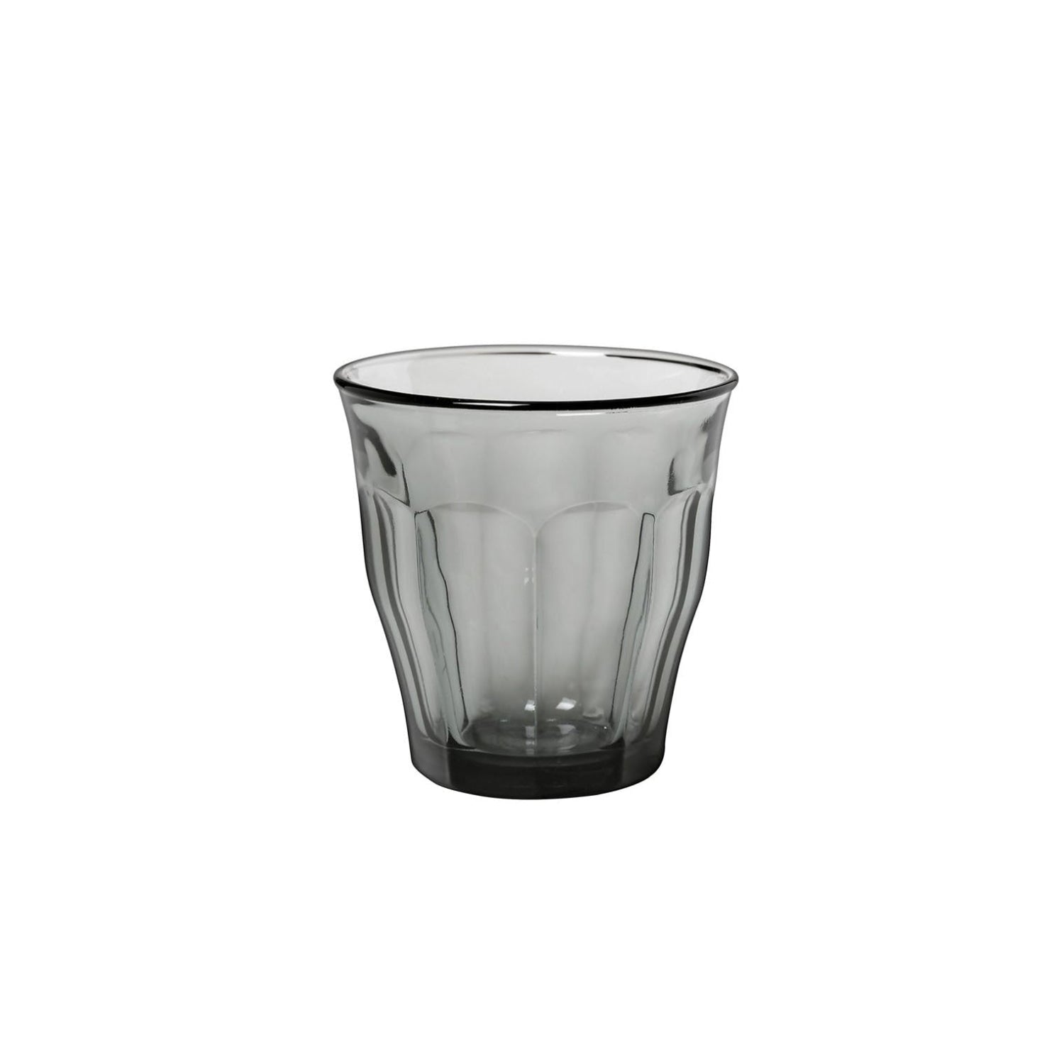 Duralex Grey Picardie drinking glasses tumblers 250ml