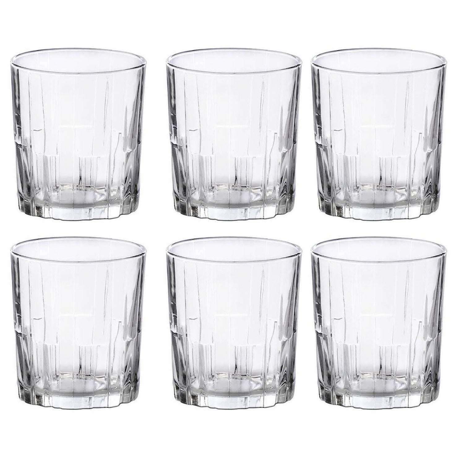 Duralex Jazz drinking glasses tumbler clear glass 260ml