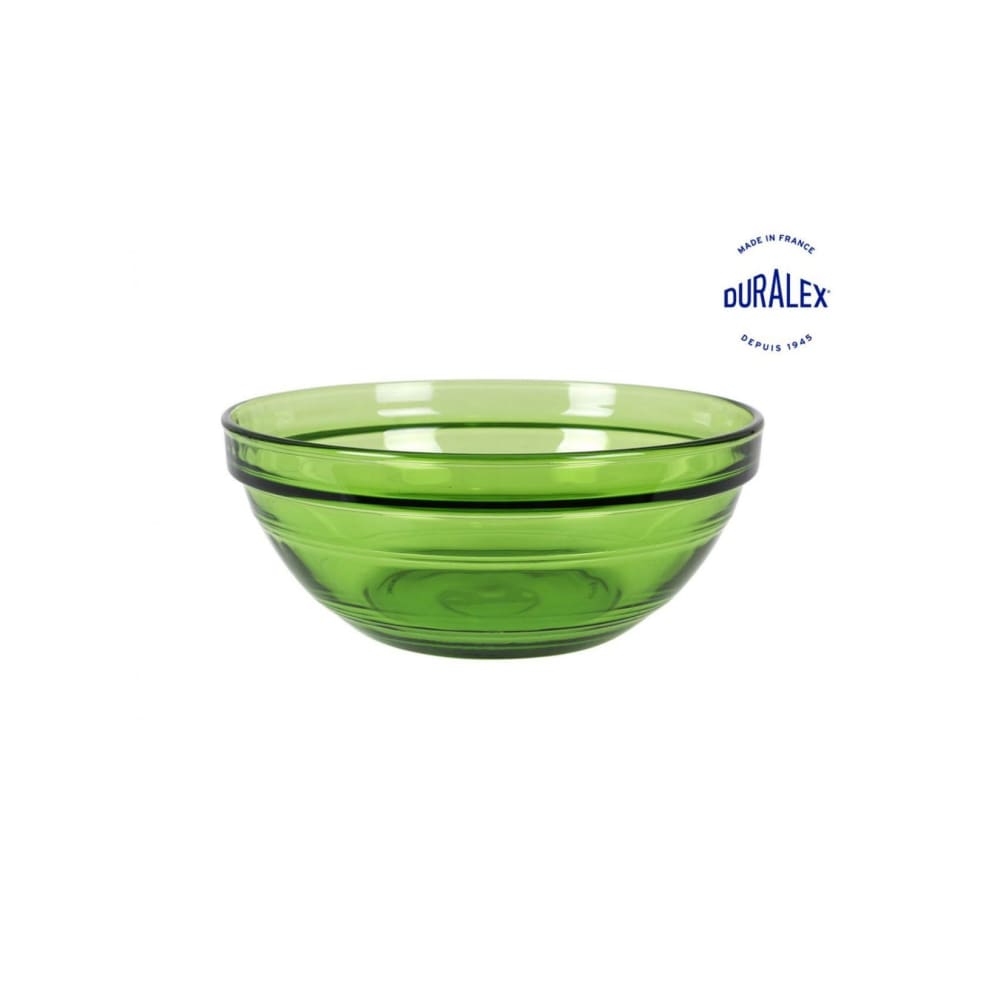 Duralex Jungle Green 970ML / 17cm bowl stackable - Pack of 4-