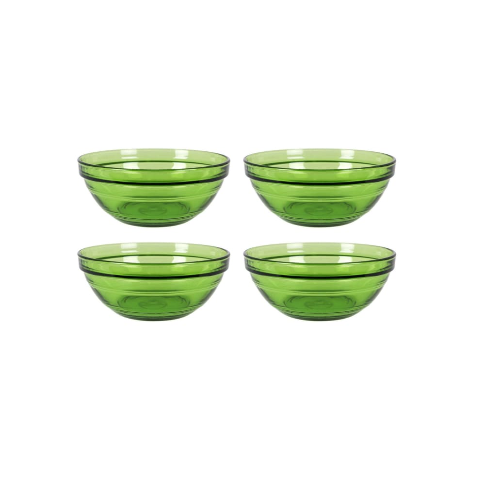 Duralex Jungle Green 970ML / 17cm bowl stackable - Pack of 4-