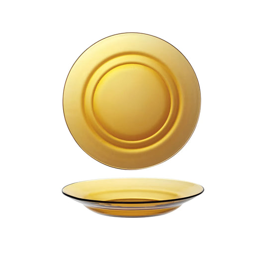 Duralex Lys Amber Deep Dinner plate 23cm