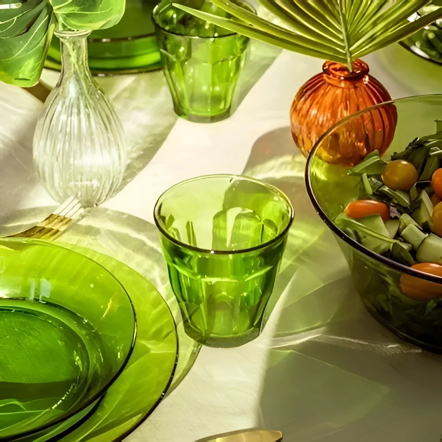 Duralex Lys jungle Green bowl 19cm