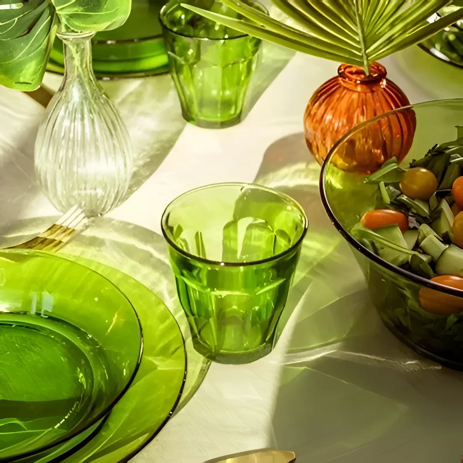Duralex Lys jungle Green bowl 19cm