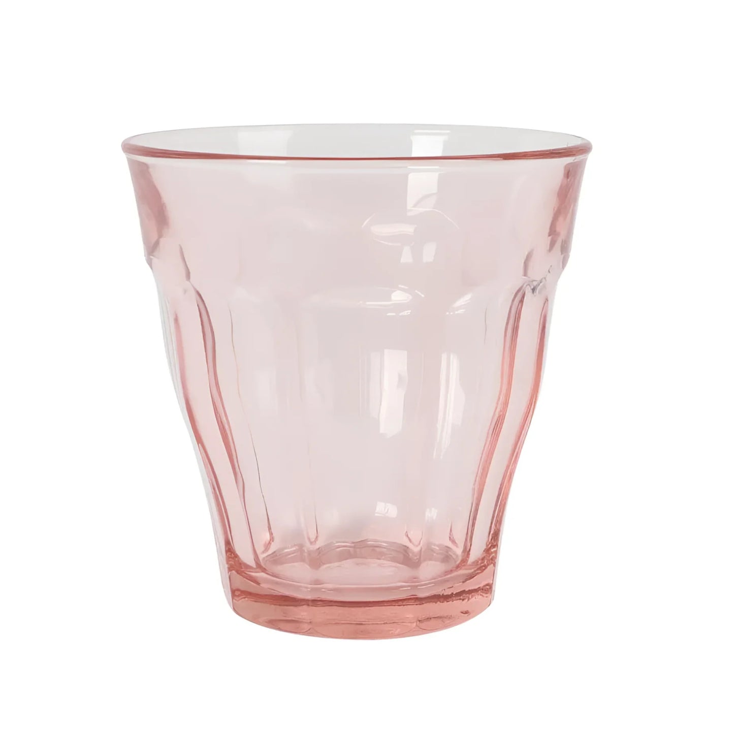 Duralex Pink Picardie drinking glasses tumblers 250ml