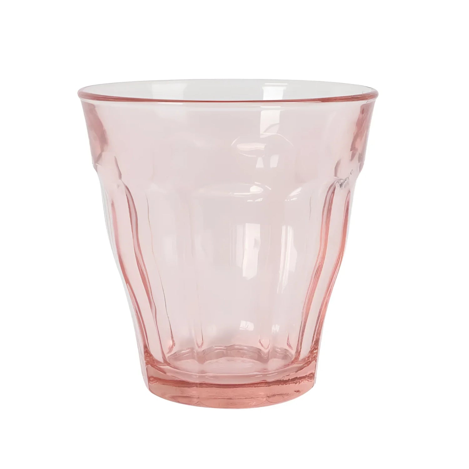 Duralex Pink Picardie drinking glasses tumblers 250ml