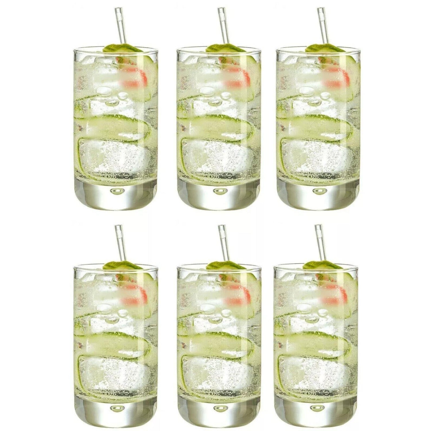 DUROBOR Convention Cocktail Glasses Highball tumblers cocktail 250ml Box of 6