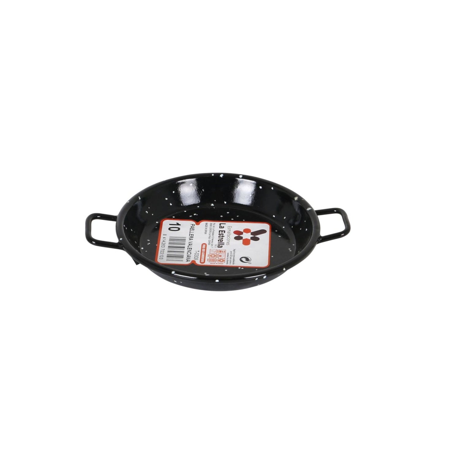 Estrella Spanish Mini paella pan 10cm tapas dish