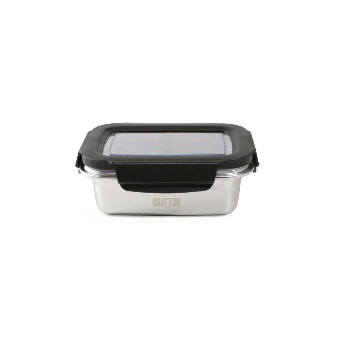 Food storage containers Microwave safe Stainless Steel Hermetic 1.8L rectangular Quttin