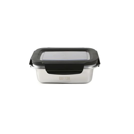 Food storage containers Microwave safe Stainless Steel Hermetic 1.8L rectangular Quttin